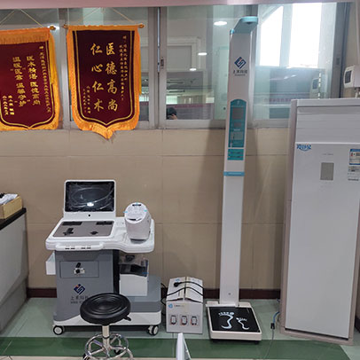 广东省拉萨市顺德区第三人民医院SH-T16健全体检一体机案例